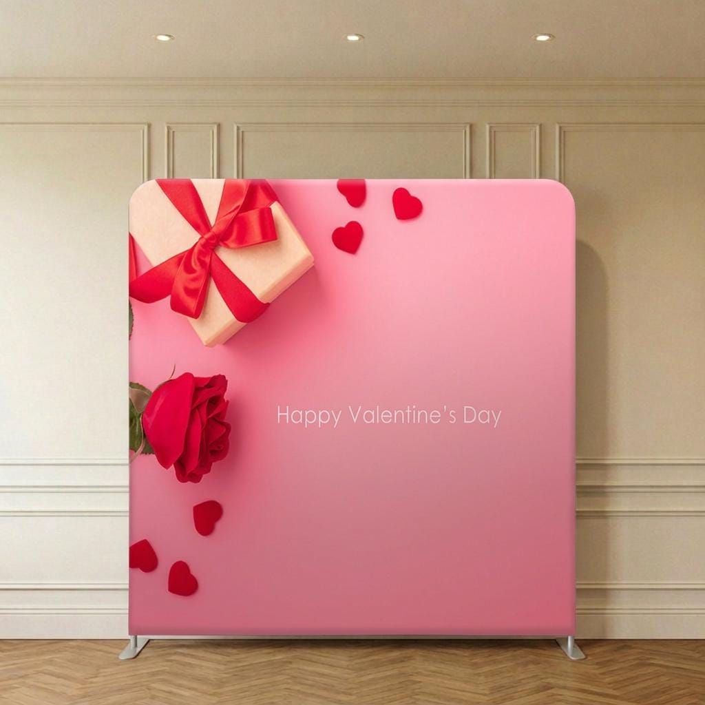 Photo backdrop 244x244 cm, red velvet, Image 6 of 9
