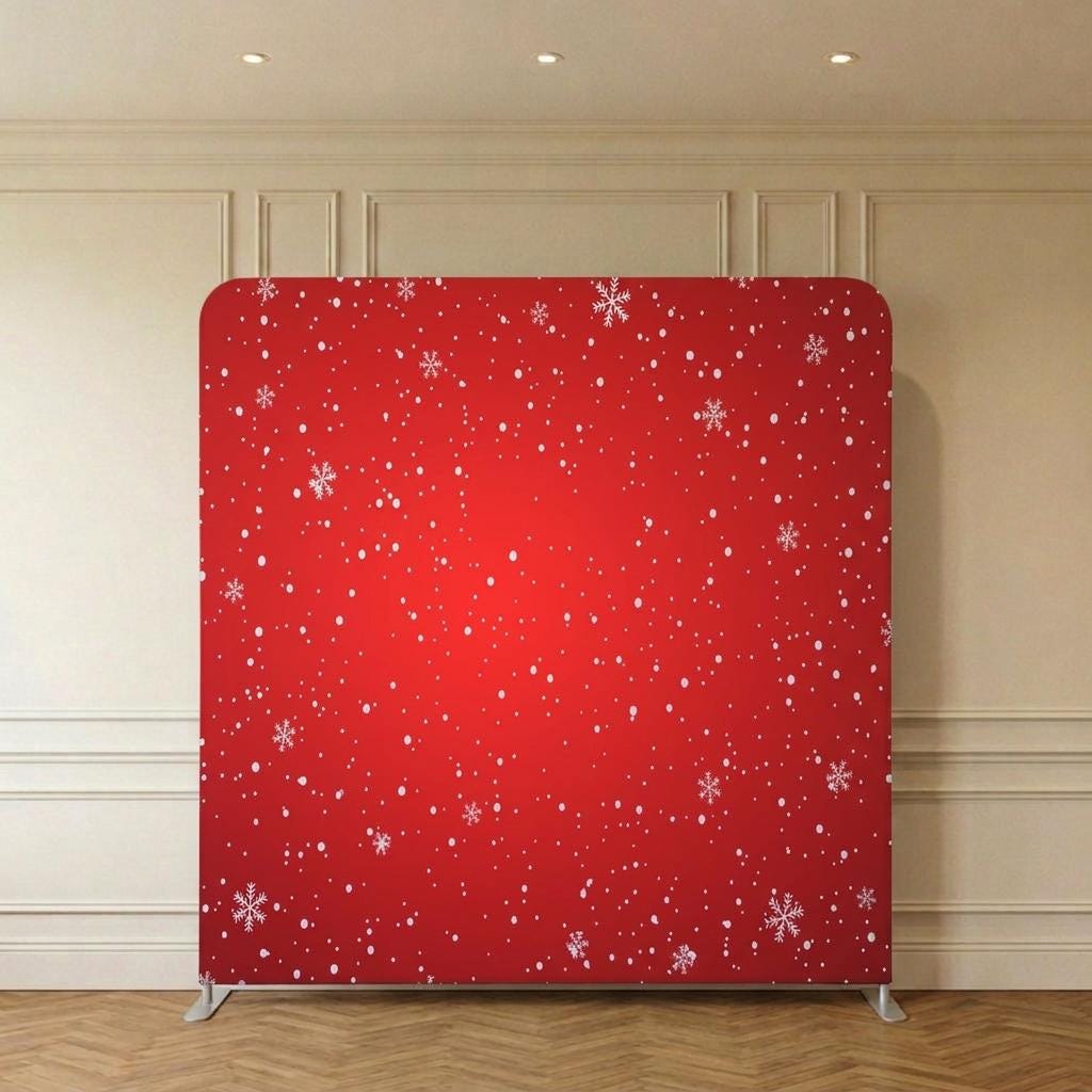 Photo backdrop 244x244 cm, red velvet, Image 3 of 9